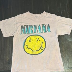 Nirvana Kids Graphic Tee - Pink